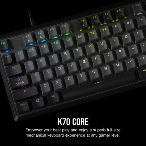 Corsair K70 CORE RGB keyboard Gaming USB QWERTY UK International Grey