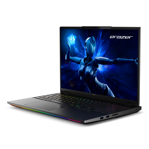 ERAZER Beast 16 X15 (MD 600069) UK AMD Ryzen™ 9 9955HX Laptop 40.6 cm (16") Quad HD+ 32 GB DDR5-SDRAM 1 TB SSD NVIDIA GeForce RTX 5080 Wi-Fi 6E (802.11ax) Windows 11 Home Black