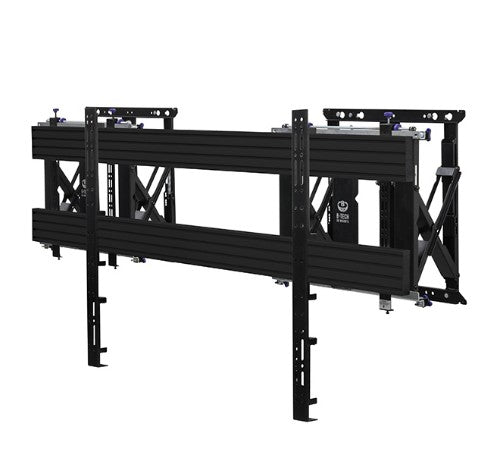 B-Tech Soft-Open Full Service Wall Mount for XXL Displays - Black