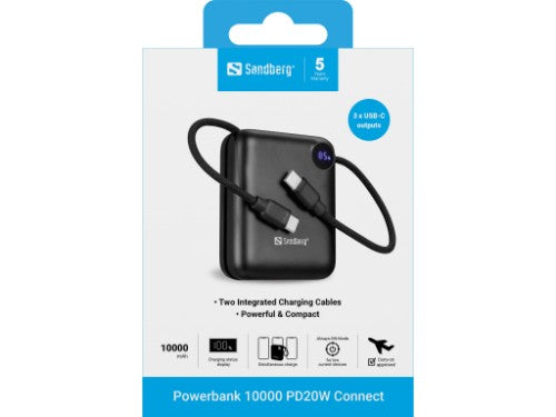 Sandberg Powerbank 10000 PD20W Connect