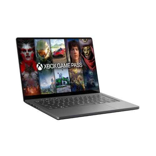 ASUS ROG Zephyrus G14 GU405AR-SY098W Intel Core Ultra 9 386H Laptop 35.6 cm (14") 3K 32 GB LPDDR5x-SDRAM 1 TB SSD NVIDIA® GeForce RTX™ 5070 Ti Laptop GPU Wi-Fi 7 (802.11be) Windows 11 Home Grey QWERTY UK English