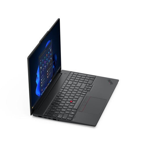 Lenovo ThinkPad E16 Gen 3 (Intel) Copilot+ PC Intel Core Ultra 7 256V Laptop 40.6 cm (16") WUXGA 16 GB LPDDR5x-SDRAM 512 GB SSD Wi-Fi 6E (802.11ax) Windows 11 Pro UK English Black