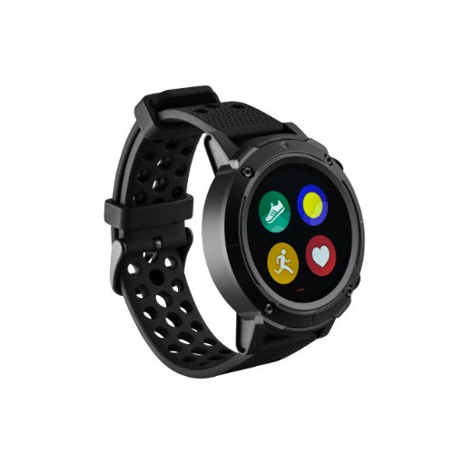 Canyon CNS-SW82BB smartwatch / sport watch 3.3 cm (1.3") 240 x 240 pixels Touchscreen Black GPS (satellite)