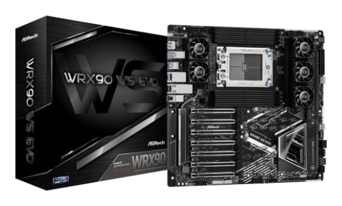Asrock WRX90 WS EVO motherboard AMD WRX90 Socket sTR5 EEB