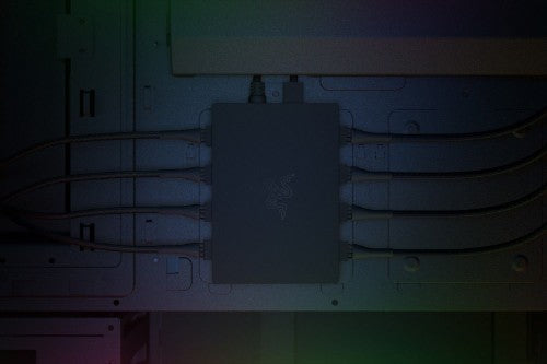 Razer PWM PC Fan Controller Computer case Cooling fan LED controller Black 1 pc(s)