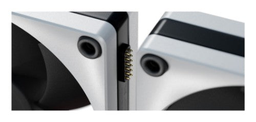 HYTE THICC FP12 Processor Fan 12 cm Black, White 3 pc(s)