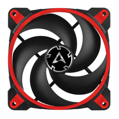 ARCTIC BioniX P120 (Red) – Pressure-optimised 120 mm Gaming Fan with PWM PST