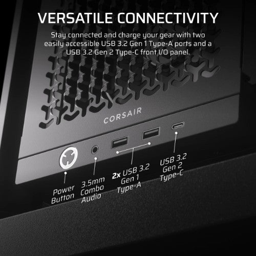 Corsair FRAME 4000D RS Midi Tower Black