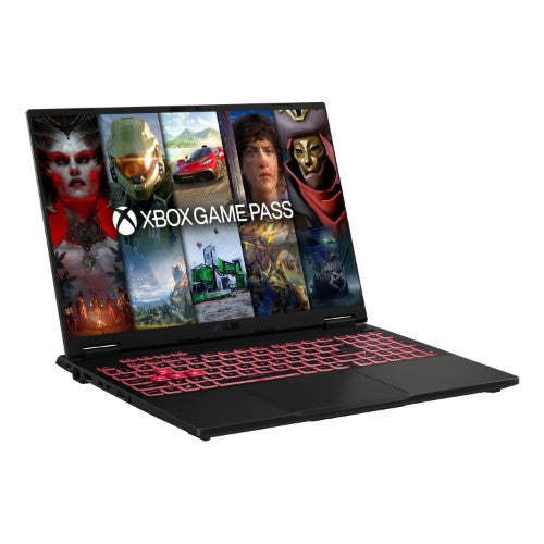 ASUS TUF Gaming A16 FA608PM-TU091W AMD Ryzen™ 9 8940HX Laptop 40.6 cm (16") WUXGA 16 GB DDR5-SDRAM 1 TB SSD NVIDIA® GeForce RTX™ 5060 Laptop GPU Wi-Fi 6E (802.11ax) Windows 11 Home Grey
