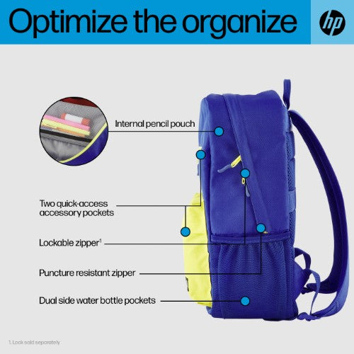 HP Campus Blue Backpack