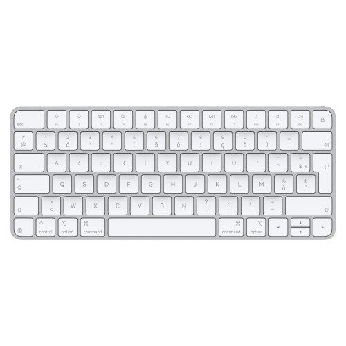 Apple Magic keyboard Universal USB + Bluetooth AZERTY French White