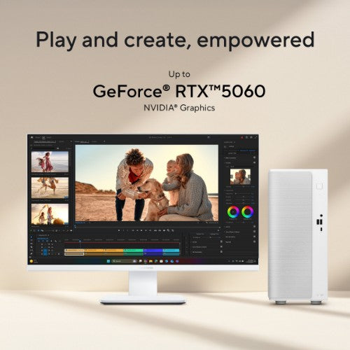 ASUS V500 Mini Tower V501MV-B724H10W Intel Core 7 240H 16 GB DDR5-SDRAM 512 GB SSD Windows 11 Home PC Black