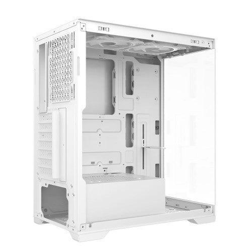 VIDA VETRO-WHT computer case Tower White