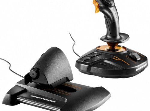 Thrustmaster T-16000M FCS Hotas Black, Orange USB Joystick Analogue / Digital MAC, PC