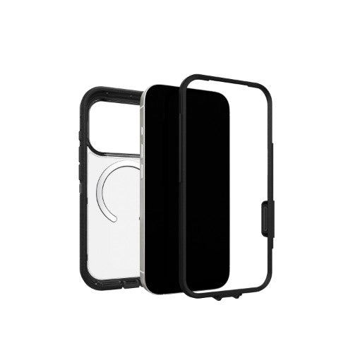 OtterBox Defender Pro XT Clear Series for Apple iPhone 17 Pro, transparent/black