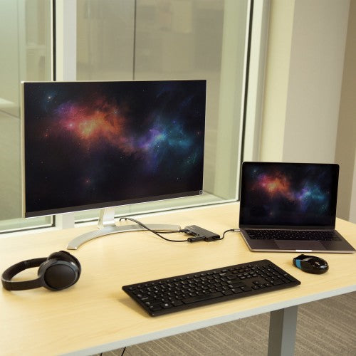 StarTech.com USB C Multiport Adapter, Portable USB-C Dock to 4K HDMI, 2-pt USB 3.0 Hub, SD/SDHC, GbE, 60W PD Pass-Through - USB Type-C/Thunderbolt 3 - REPLACED BY DKT30CHSDPD1