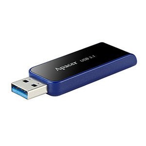 Apacer AH356 64GB USB flash drive USB Type-A 3.2 Gen 1 (3.1 Gen 1) Black