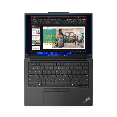 Lenovo ThinkPad E14 Gen 6 (AMD) AMD Ryzen™ 5 7535HS Laptop 35.6 cm (14") WUXGA 16 GB DDR5-SDRAM 256 GB SSD Wi-Fi 6E (802.11ax) Windows 11 Pro UK English Black