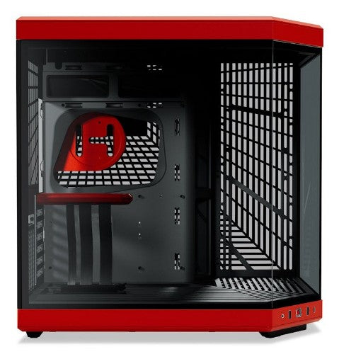 HYTE Y70 Midi Tower Black, Red