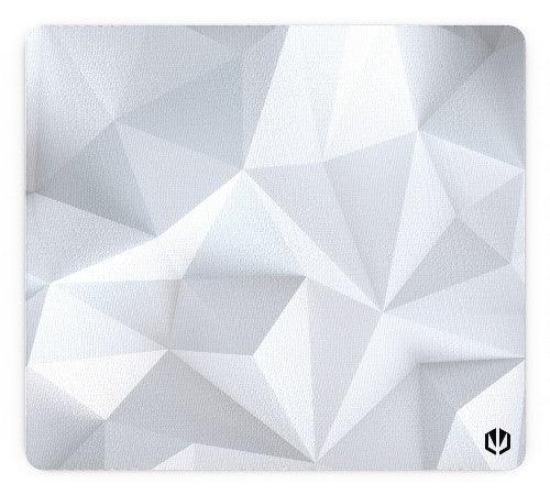 ENDORFY Crystal Onyx White L Gaming mouse pad Black, White