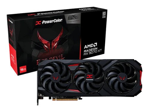 PowerColor Red Devil Radeon RX 9070 XT Backplate Special Edition AMD 16 GB GDDR6