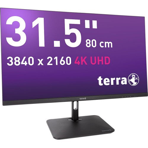 TERRA 3030234 computer monitor 80 cm (31.5") 3840 x 2160 pixels 4K Ultra HD LCD Black
