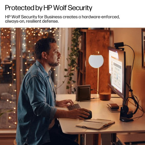 HP EliteDesk 8 G1a Next Gen Copilot+ PC AMD Ryzen™ AI 5 340 32 GB DDR5-SDRAM 1 TB SSD Windows 11 Pro Mini PC AI PC Black