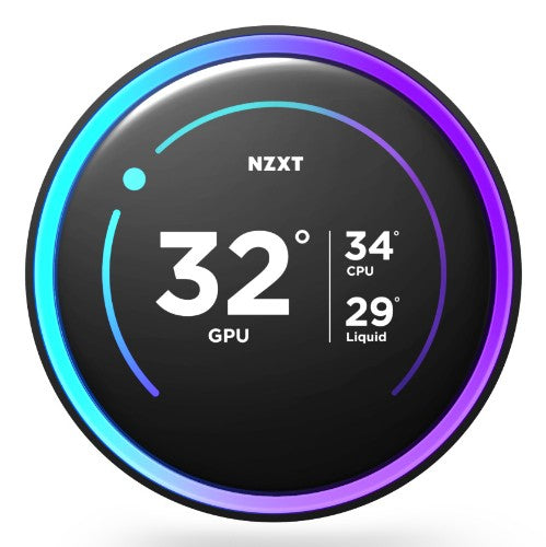 NZXT Kraken Elite 240 RGB Processor All-in-one liquid cooler 12 cm Black 1 pc(s)