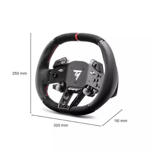 Thrustmaster Hypercar Wheel Add-On Black, Silver Steering wheel PC, PlayStation 4, PlayStation 5, Xbox, Xbox One