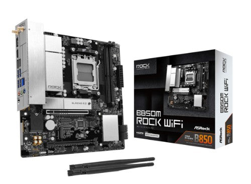 Asrock B850M Rock WiFi AMD B850 Socket AM5 micro ATX