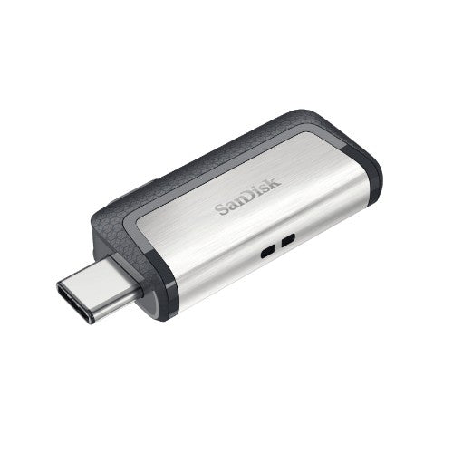 SanDisk Drive USB Ganda Ultra Tipe-C 256 GB USB flash drive USB Type-A / USB Type-C 3.2 Gen 1 (3.1 Gen 1) Grey, Silver