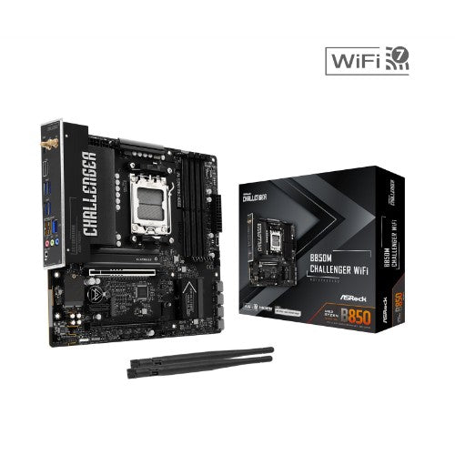 Asrock B850M Challenger WiFi AMD B850 Socket AM5 micro ATX