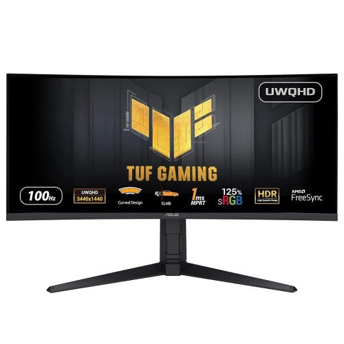 ASUS TUF Gaming VG34VQEL1A computer monitor 86.4 cm (34") 3440 x 1440 pixels UltraWide Quad HD LED Black