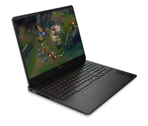 HP OMEN Gaming 16-ap0300na Copilot+ PC AMD Ryzen™ 9 8940HX Laptop 40.6 cm (16") 2K 24 GB DDR5-SDRAM 1 TB SSD NVIDIA GeForce RTX 5060 Wi-Fi 6E (802.11ax) Windows 11 Home Black