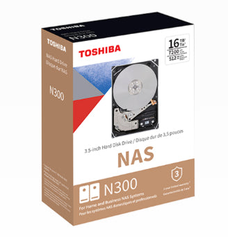 Toshiba N300 internal hard drive 10 TB 7200 RPM 512 MB 3.5" Serial ATA III