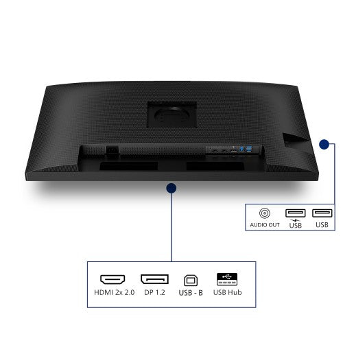 Philips 3000 series 32B2N3500/00 computer monitor 80 cm (31.5") 2560 x 1440 pixels Quad HD LCD Black