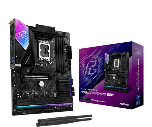 Asrock B860 Lightning WiFi Intel B860 LGA 1851 (Socket V1) ATX