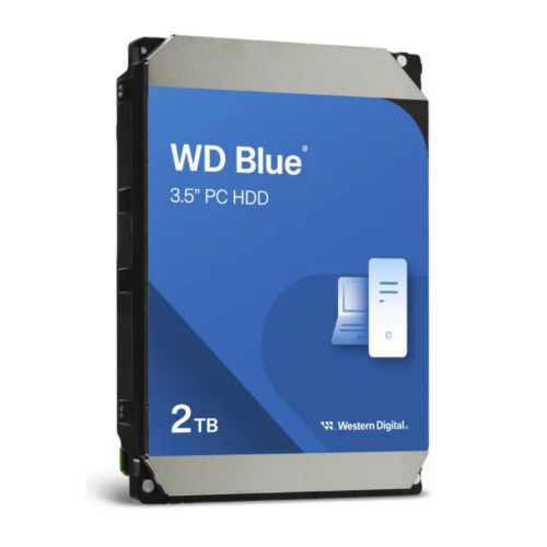 Western Digital Blue internal hard drive 2 TB 7200 RPM 256 MB 3.5" Serial ATA