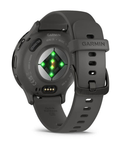 Garmin Venu 3S 3.05 cm (1.2") AMOLED 41 mm Digital 390 x 390 pixels Touchscreen Grey Wi-Fi GPS (satellite)