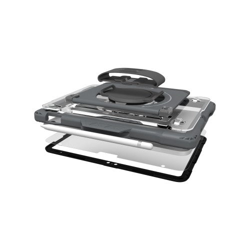 MAXCases Shield Extreme-X2H for iPad 10 & 11th gen (2022) (Black Bezel-Grey case)