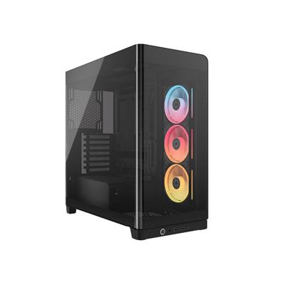 Corsair 4500X LX-R RGB Tempered Glass Mid-Tower, Black Midi Tower