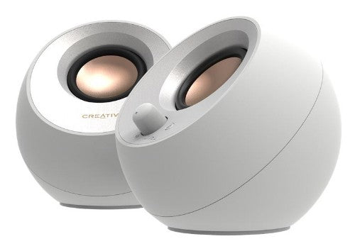 Creative Labs Pebble V3 White Wired & Wireless 10 W