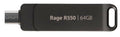Patriot Memory Rage R550 USB flash drive 64 GB USB Type-A / USB Type-C 3.2 Gen 1 (3.1 Gen 1) Black