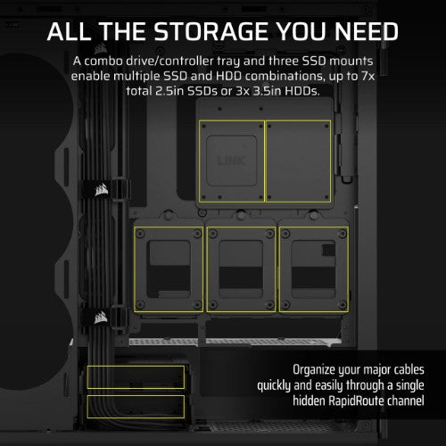 Corsair 5000T Midi Tower Black
