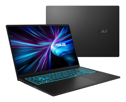 ASUS V16 V3607VP-RP009W Intel Core 7 240H Laptop 40.6 cm (16") WUXGA 16 GB DDR5-SDRAM 1 TB SSD NVIDIA GeForce RTX 5070 Wi-Fi 6 (802.11ax) Windows 11 Home Black