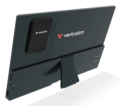 Verbatim Portable Touchscreen Monitor Light 14" Full HD 1080p & Wireless Power Supply