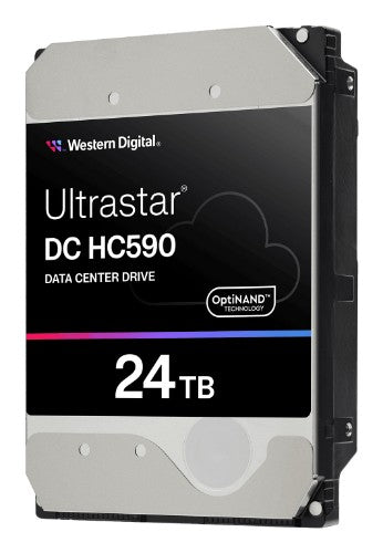 Western Digital DC HC590 internal hard drive 24 TB 7200 RPM 3.5" Serial ATA