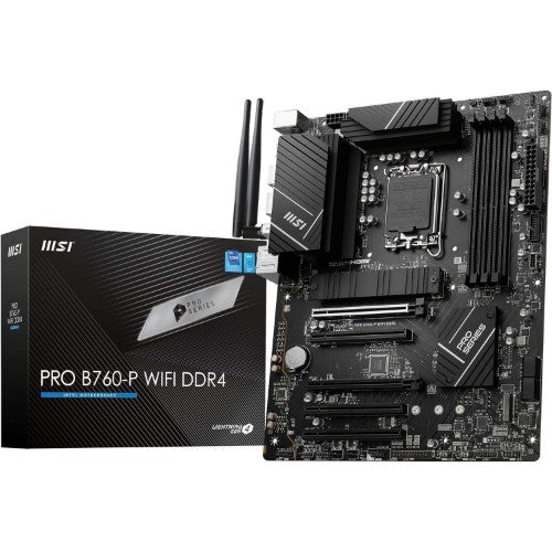 MSI PRO B760-P WIFI DDR4 motherboard LGA 1700 ATX
