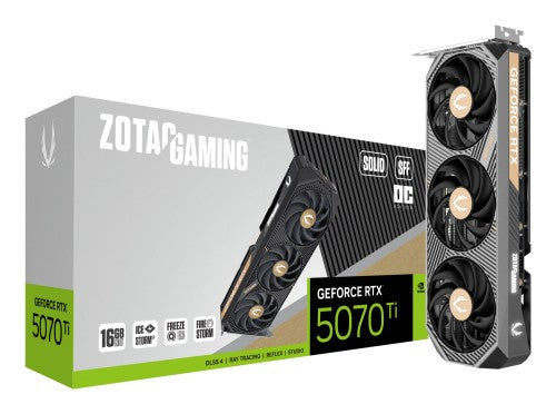 Zotac GAMING GeForce RTX 5070 Ti SOLID SFF OC NVIDIA 16 GB GDDR7