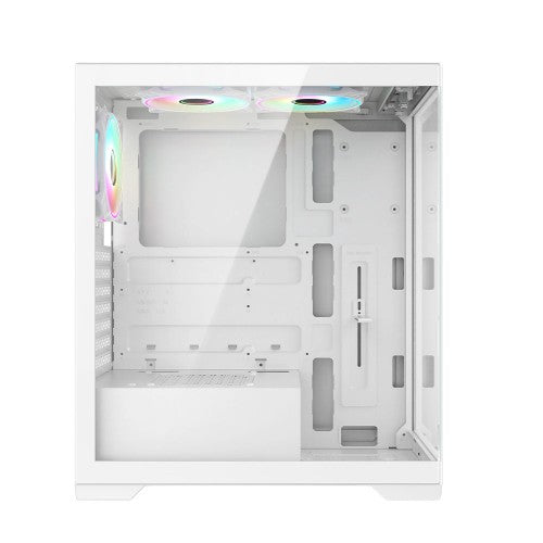 VIDA VETRO-WHT computer case Tower White